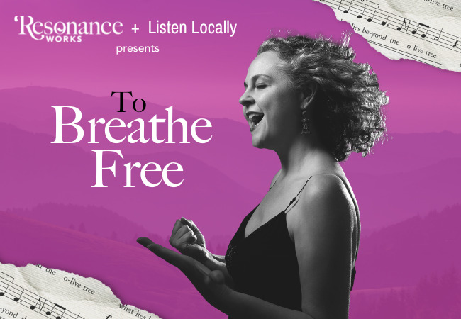 Listen Locally with Resonance Works quot To Breathe Free quot Andrew Carnegie