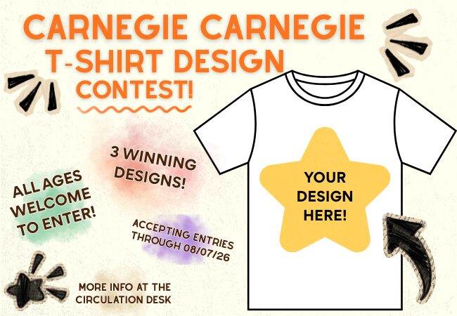 Carnegie Carnegie T-Shirt Design Contest!