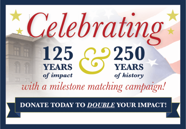 Milestone Matching Campaign - Give Today!