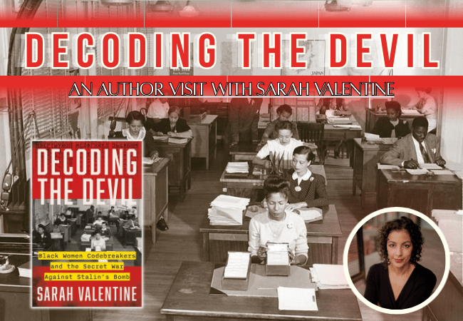 “Decoding the Devil”: An author visit with Sarah Valentine