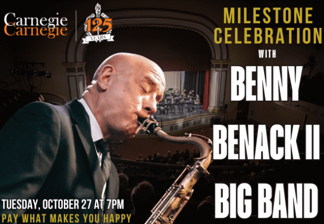 Benny Benack II Big Band - October 27